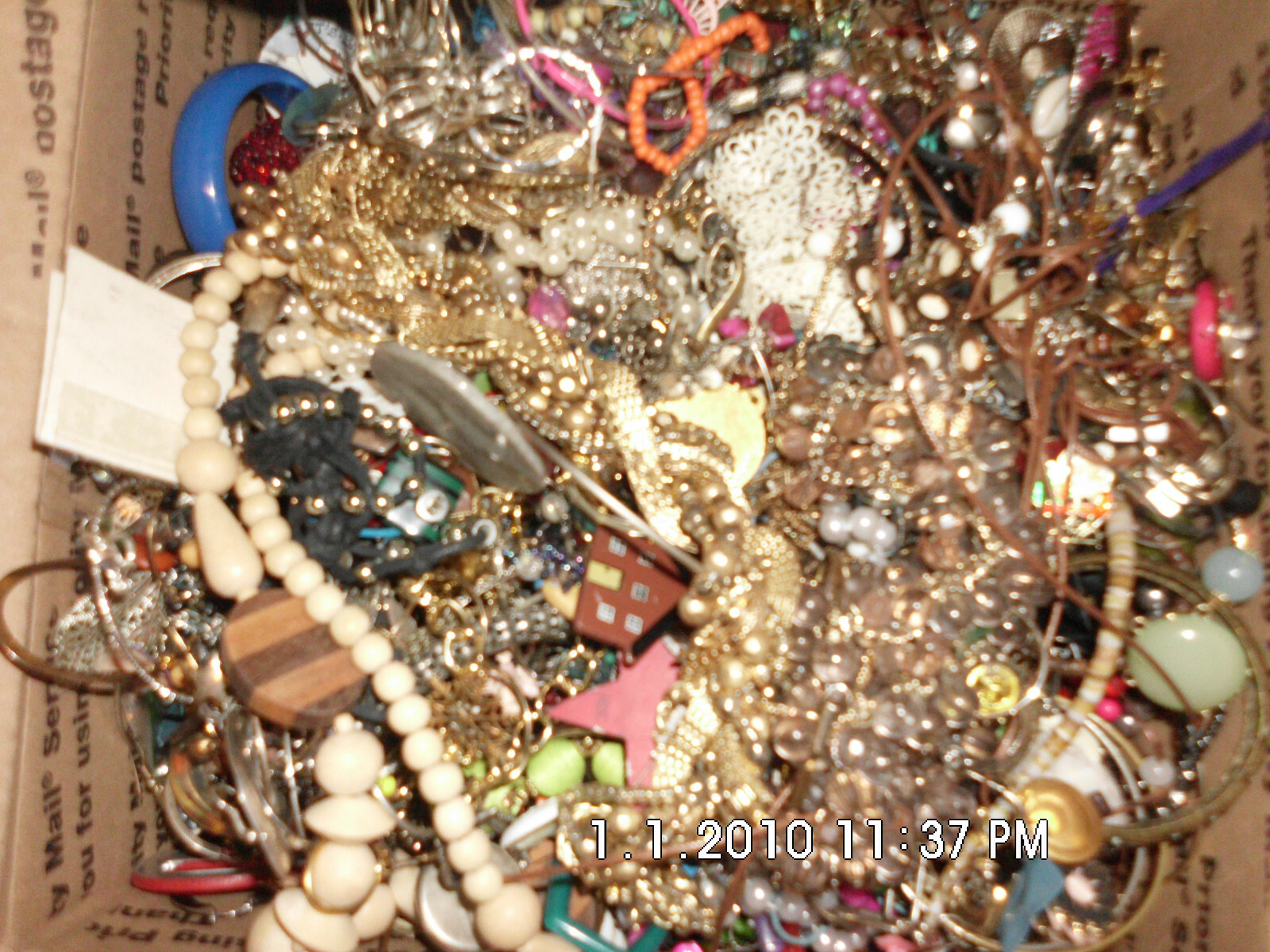 20 LBS  JEWELRY FOR CRAFT ONLY VARIETY LQQK !!
