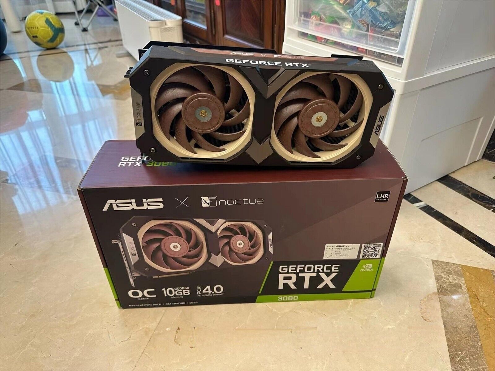 Asus NVIDIA GeForce RTX 3080 OC 10GB NOCTUA GDDR6X Graphics Asus NVIDIA GeForce RTX 3080 OC 10GB NOCTUA GDDR6X Graphics