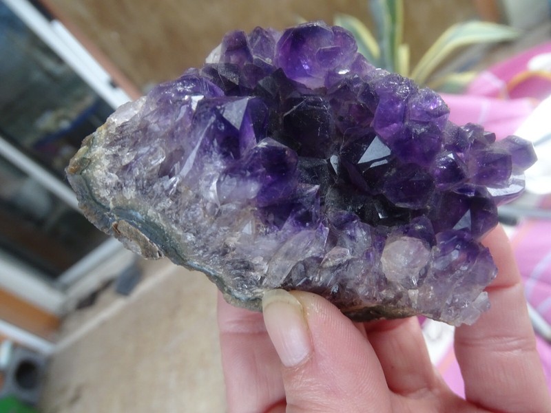 Amethyste Ã  Pointes 216 G BrÃ©Sil