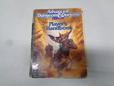 AD&D 2nd Edition Player s Handbook 2101 Dungeons and Dragons TSR, 1989