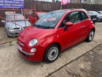 2013 Fiat 500 1.2 Lounge Euro 6 (s/s) 3dr HATCHBACK Petrol Manual