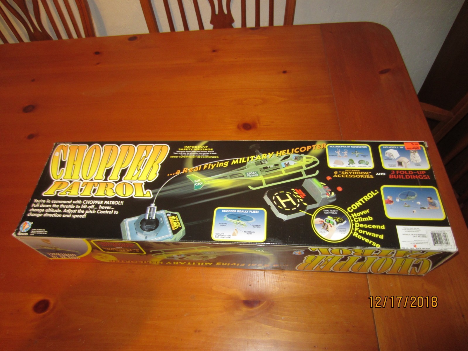 Jasman Chopper Patrol Flying Helicopter..NIB Vertibird