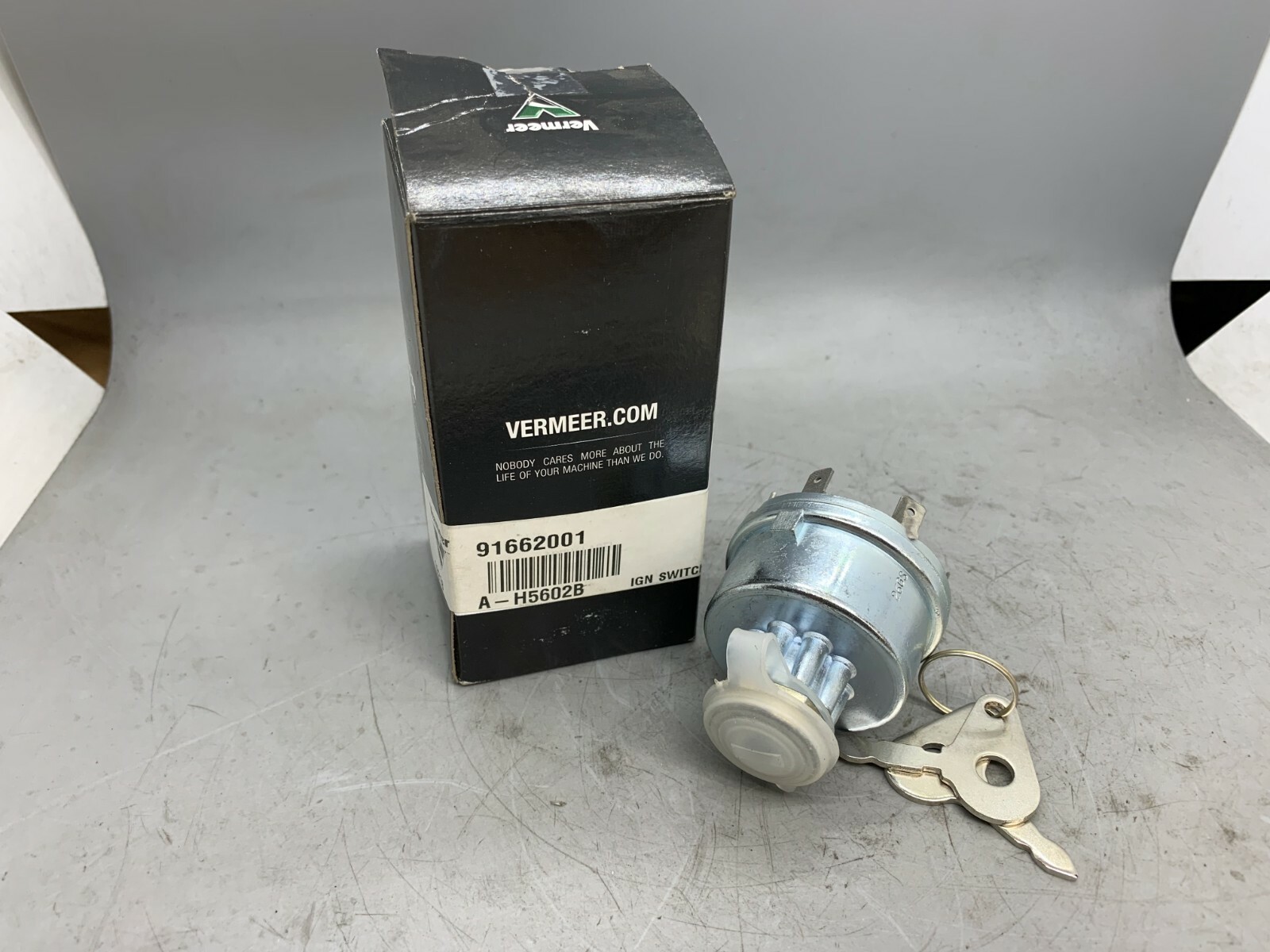 NEW OEM VERMEER IGNITION SWITCH W/KEYS PN 91662001 FOR BC 935 PERKINS