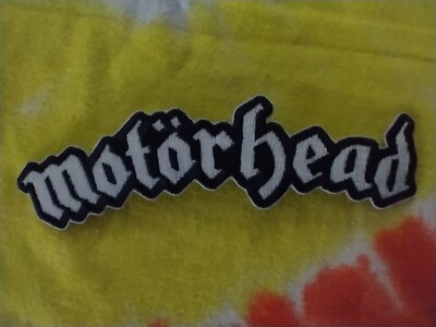Motorhead Logo 1 x 5 Inch Iron On Patch