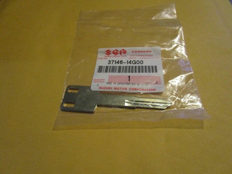 SUZUKI BURGMAN 400 03-09 / 11-14 IGNITION BLANK KEY PART # 37146