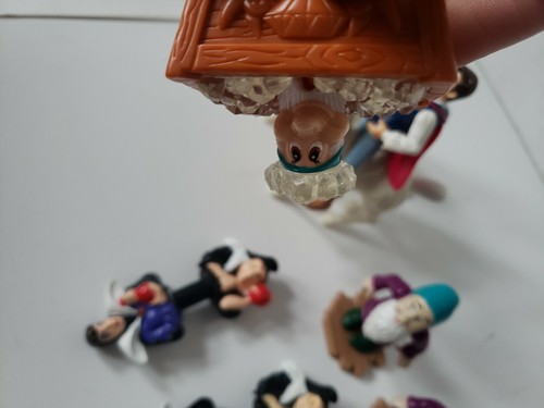 McDonald's SNOW WHITE and the 7 Dwarfs Happy Meal Toy PRINCE with HORSE lot