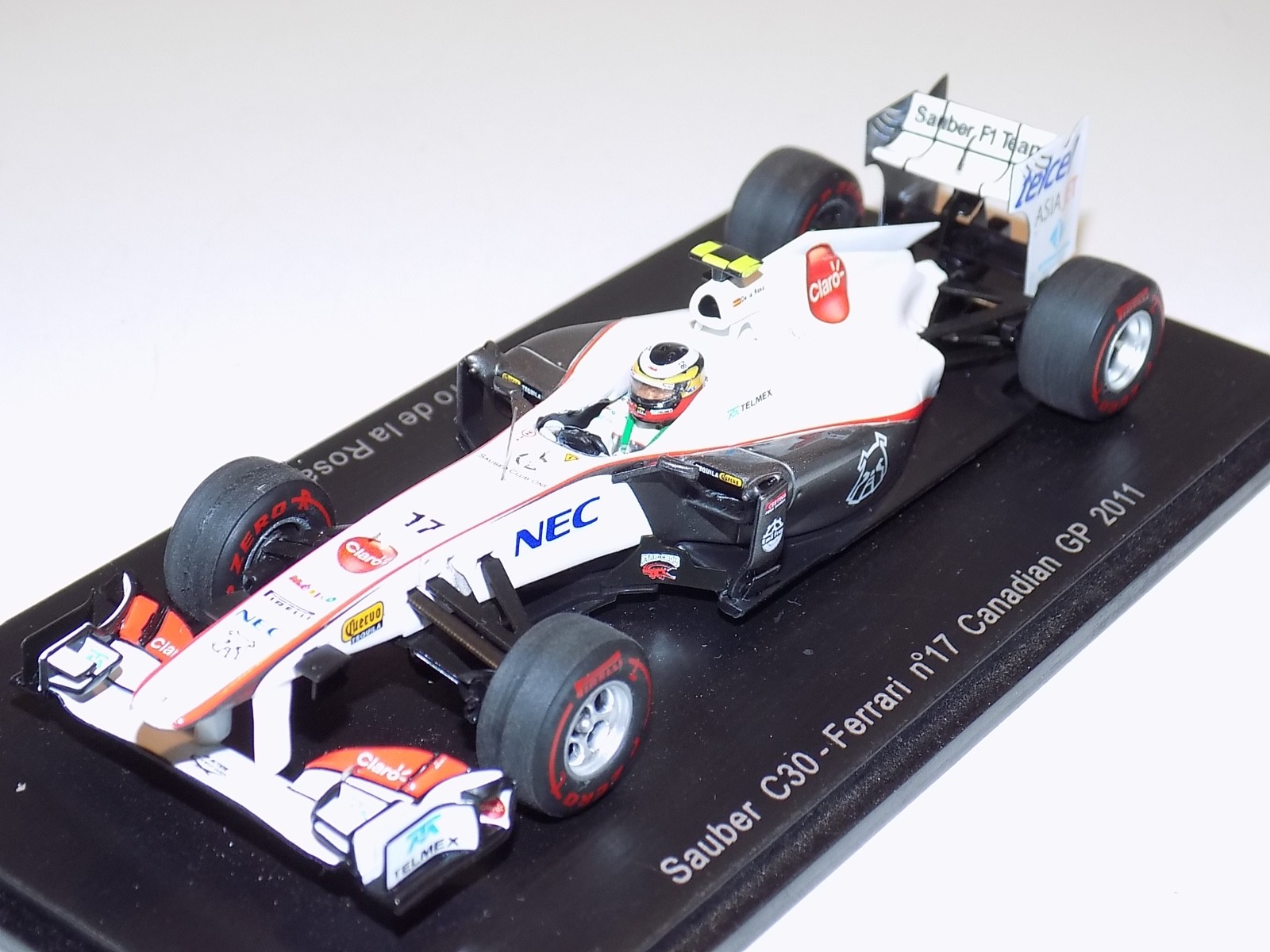 Sauber C30 Ferrari 1/43 モナコGP 2011 ザウバー C30 小林可夢偉 モナコGP | F1ミニカーあれこれ