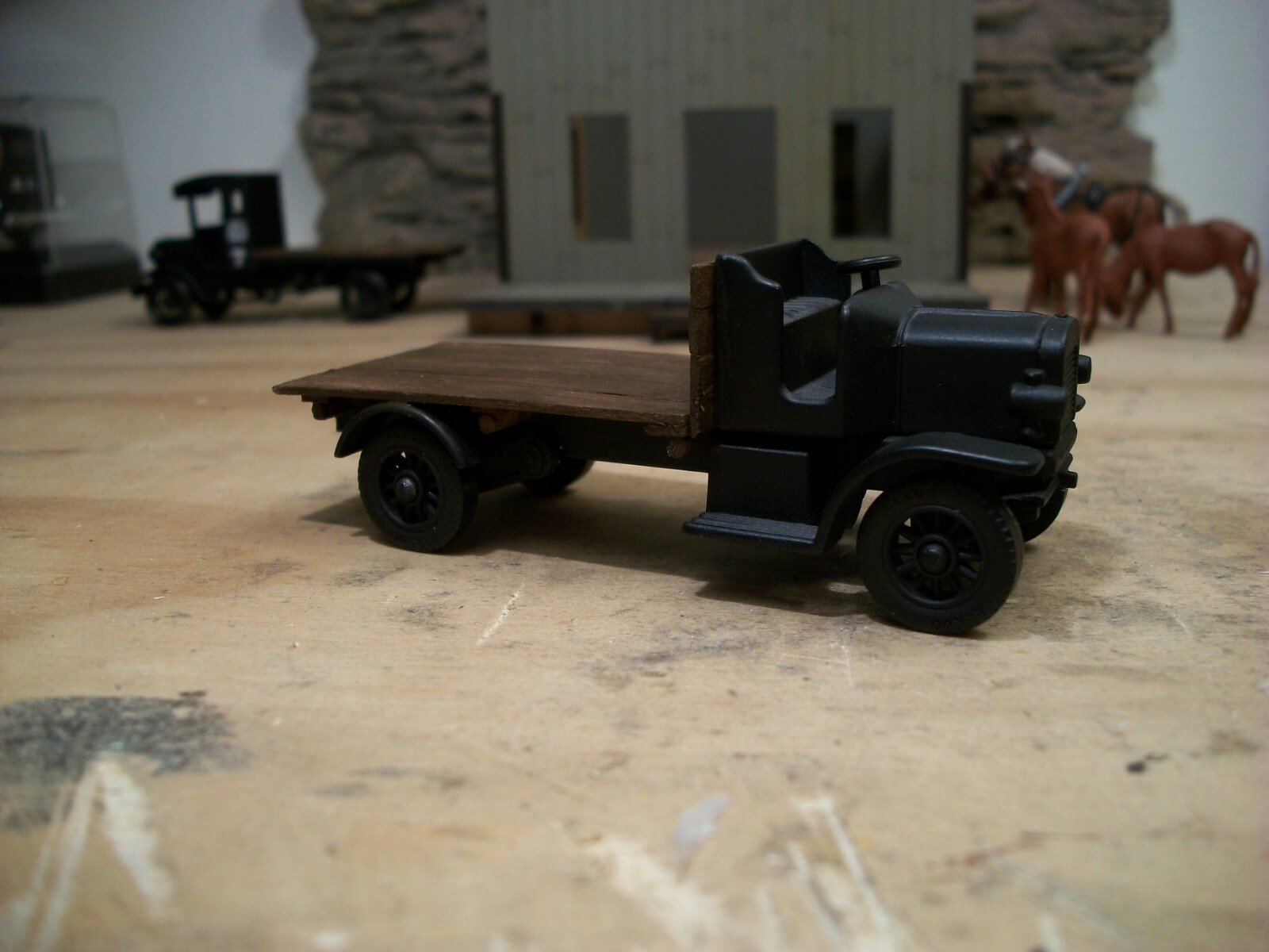 S Sn2 Sn3 1922 GMC FLATBED TRUCK  Custom built and finished 1/64 Metal NEW