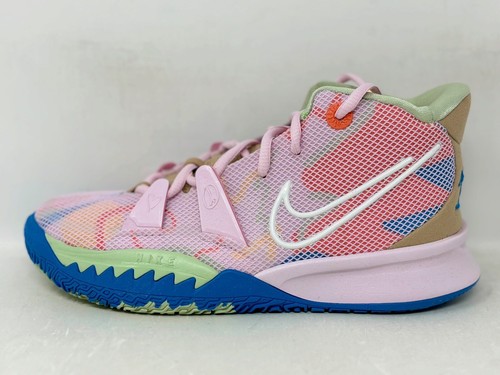 Pre-owned Nike Kyrie 7 '1 World 1 People' Pink Sneakers, Size 4y / 5.5w Bnib Ct4080-600