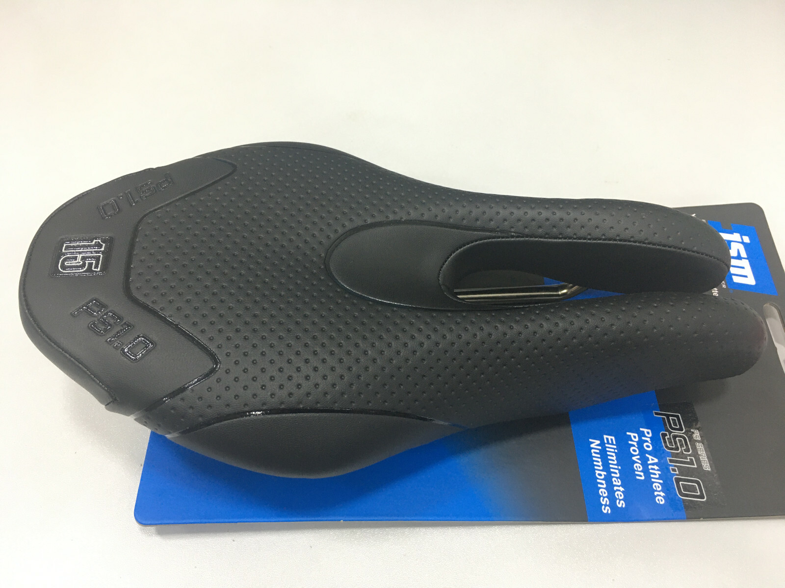 ISM PS 1.0 130x250mm 15 Padding Level Ti Rail Saddle (Black
