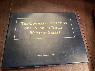 The Complete Collection of US Multi-Design 50-Stamp Sheets, Postal Commemorative