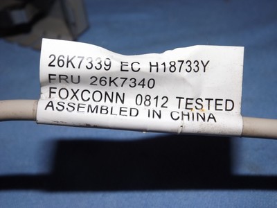 IBM X3400 X3500 USB 2.0 Port Housing and Cable 26K7339 41Y9068 41Y9059 (15A105g)