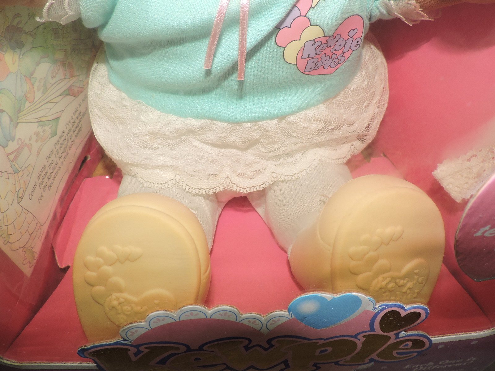 Vintage 1993 Rose Art Kewpie Babies Doll  Giggles African American Doll NIB