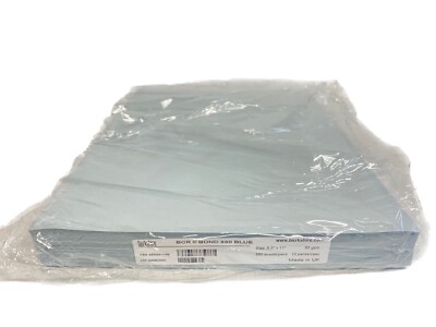 BERKSHIRE BCR Bond 850 Blue Cleanroom Paper 8.5  x 11  250/Pk BB85081110B