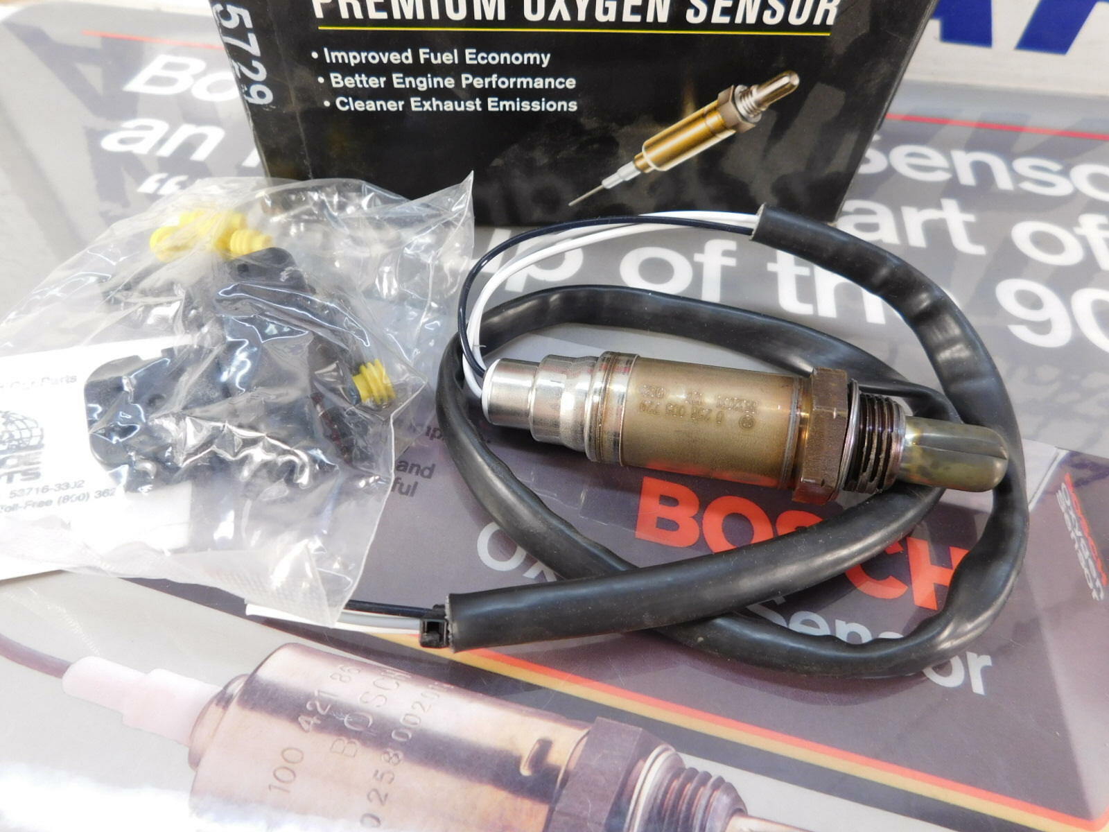 BOSCH - OKKYU Oxygen Sensor Genuine Bosch 15729 for Chrysler Jeep | eBay