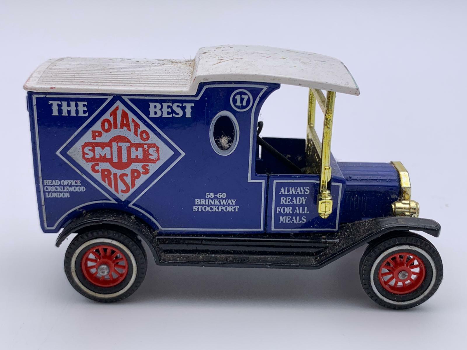Matchbox💎Smith's Potato Crisps🌟1912 Ford Model T Van🌟Models of Yesteryear eBay