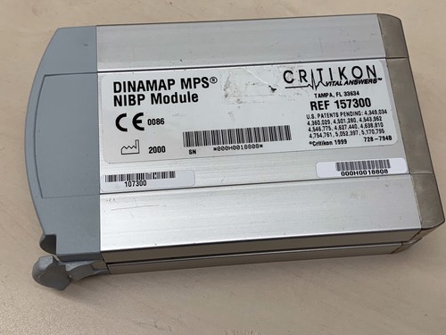 Dinamap MPS NIBP Module Ref 157300 Patient Monitor Non-Invasive Blood Pressure