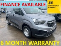 2021 Vauxhall COMBO CARGO 2000 1.5 Turbo D 100ps H1 Edition Van PANEL VAN Diesel