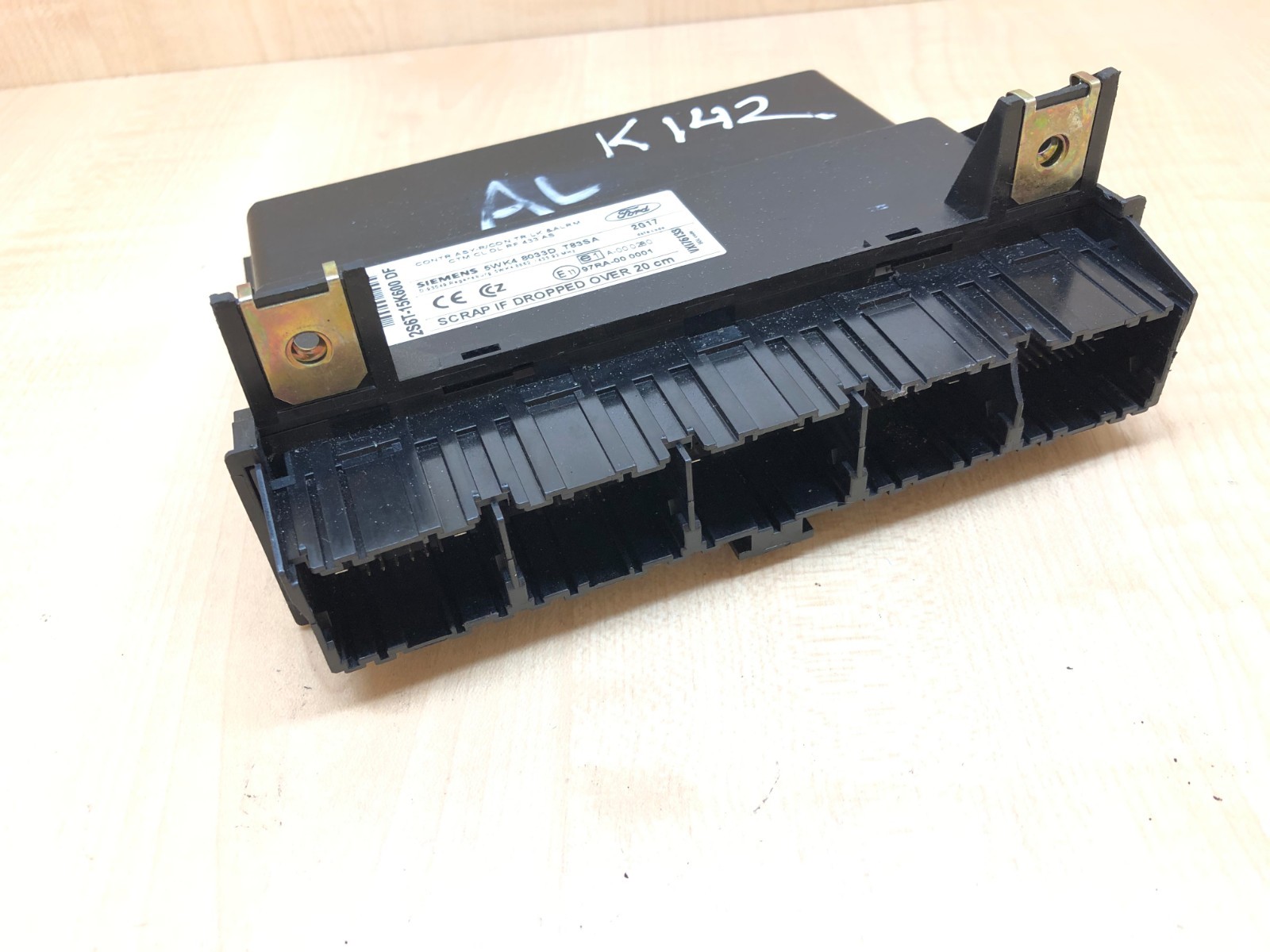 Ford Fusion Mk1 Central Locking Control Module Unit Ecu 2s6t15k600 Df