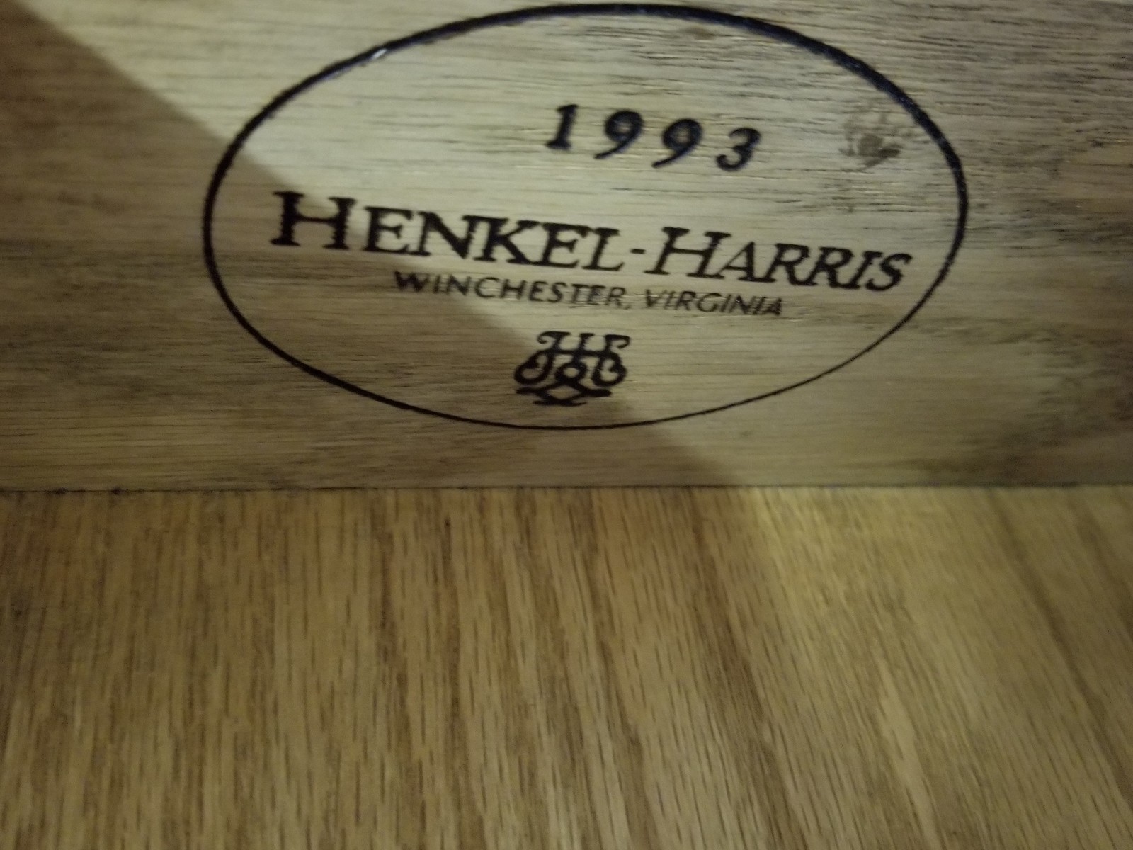 HENKEL HARRIS CHEST NIGHTSTAND 117 FINISH 29 GORGEOUS