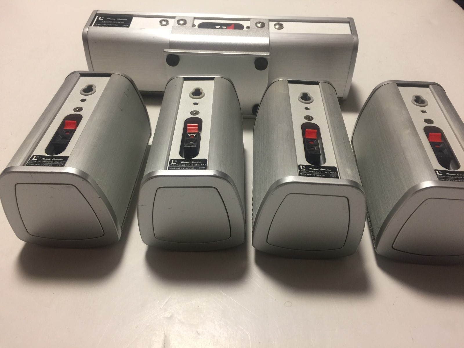 RARE!!!  Modern Theater Logic Speaker System L6 Home Cinema.