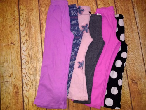 Little Girl's Clothing Lot 8 Pc Size 4/5 Dress Top Pants Leggings