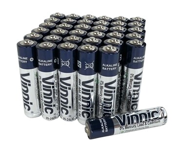 Vinnic AAA batteries - 36 pack - Long Lasting Alkaline Batteries