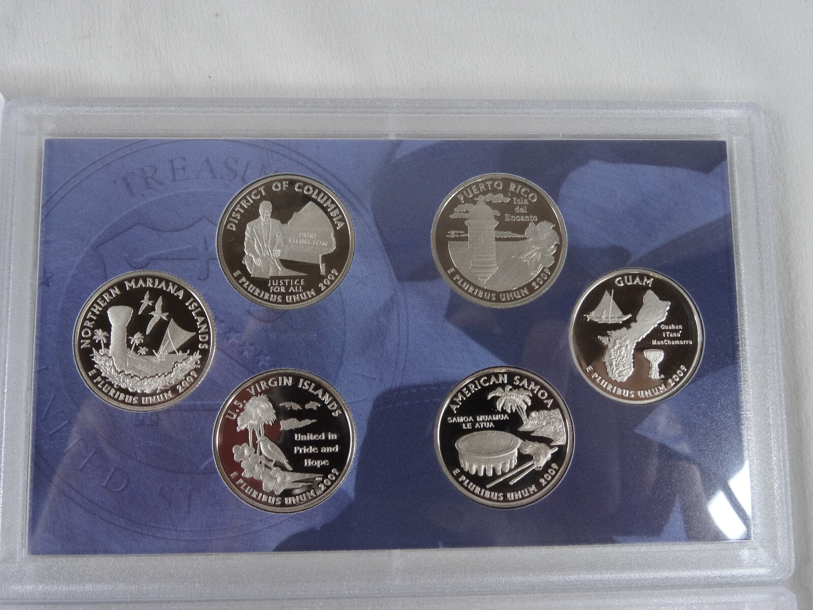 2009-S United States Mint Proof Set with COA & Box 18 Coins