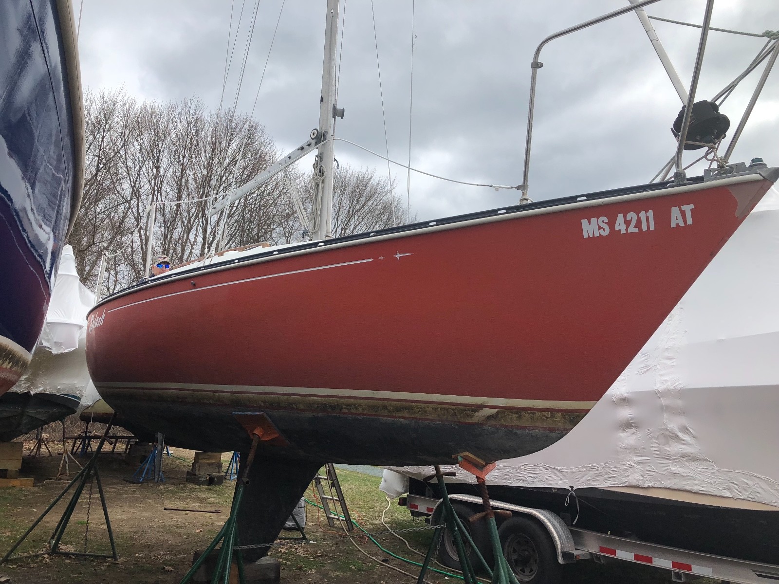 1984 C&C 24 Sailboat w Engine, Salem Massachusetts | No Fees & No Reserve