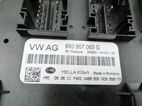 Audi A1 8X 10-14 Steuergerät ECU Modul BCM Audi A1 8X 10-14 13.09.2011 8X0907063N 8X0907063G 5DK009658-79 gebraucht Vorschau 2