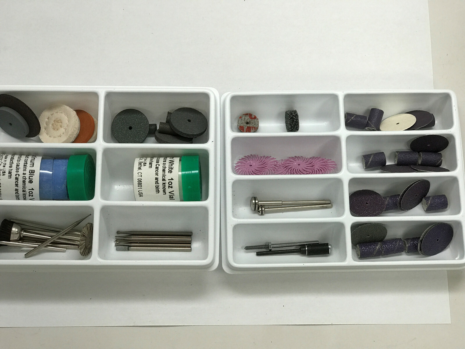 FOREDOM JEWELERS ACCESSORY KIT 60 PIECE KIT AK11 ASSORTMENT POLISHING FINISHING