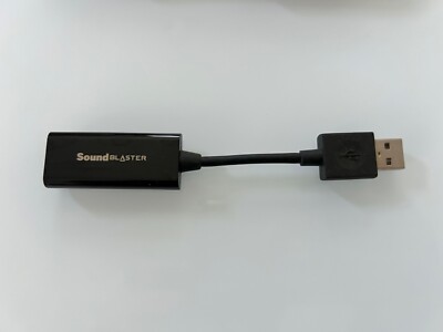 Creative Labs Sound Blaster Play! 3 External USB Sound Adapter for Windows Mac