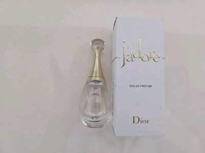 NIB Very Fresh Dior J'Adore Eau De Parfum 5 ml / .17 oz Travel Size Mini Bottle