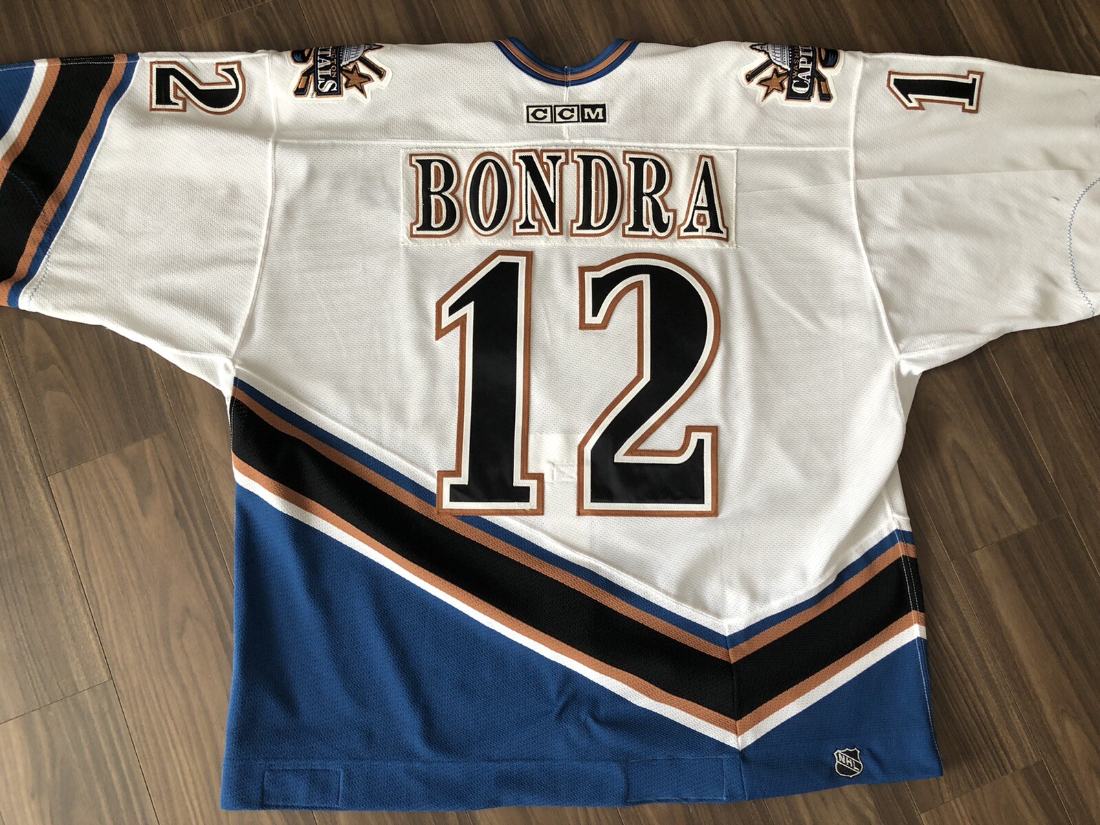 washington capitals game worn jerseys