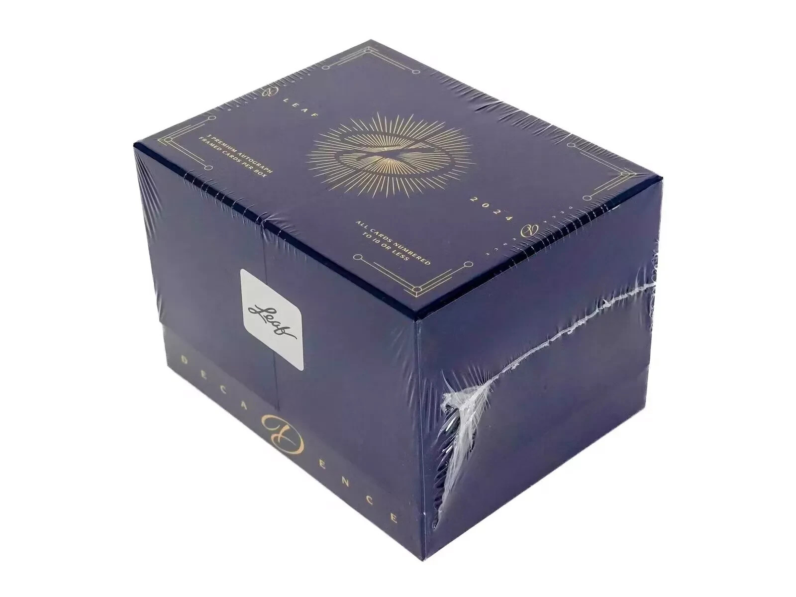 2024 Leaf Decadence Multi-Sport Factory Sealed 3 Box Hobby