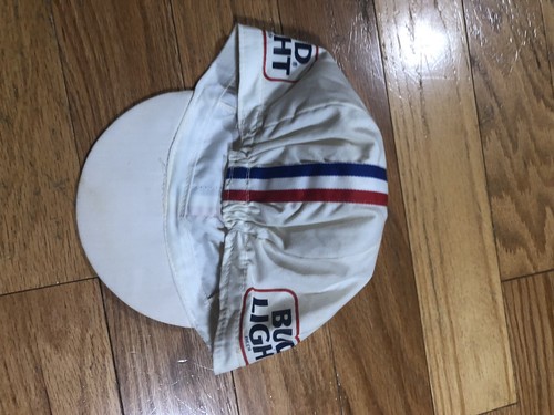 Vintage Sanforsized Bud Light Beer Budweiser Made In USA Hat Cap