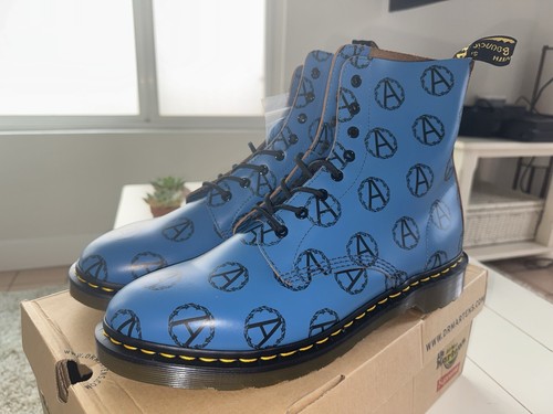 Doc Martens: 8-eye Supreme X Undercover Anarchy Royal Blue