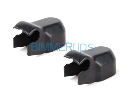 BMW E30 Wiper Arm Cap Cover Genuine OEM 61611376313 M3 318i 318is 325i 320i PAIR