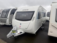 Sprite Major 4 Side Dinette Converts To Double Rear Bathroom