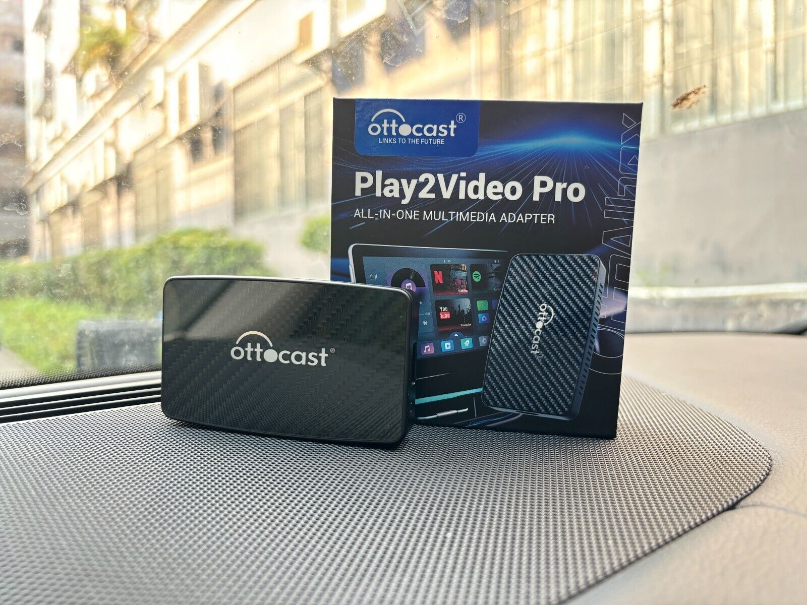 Ottocast Play2video Pro AI Box,Wireless Android Auto & Carplay Adapter & youtube Ottocast Play2video Pro AI Box,Wireless Android Auto & Carplay Adapter & youtube
