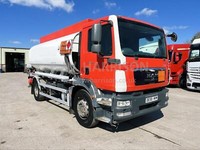 2009 MAN TGM 18 240 13,200 LITRE FUEL TANKER