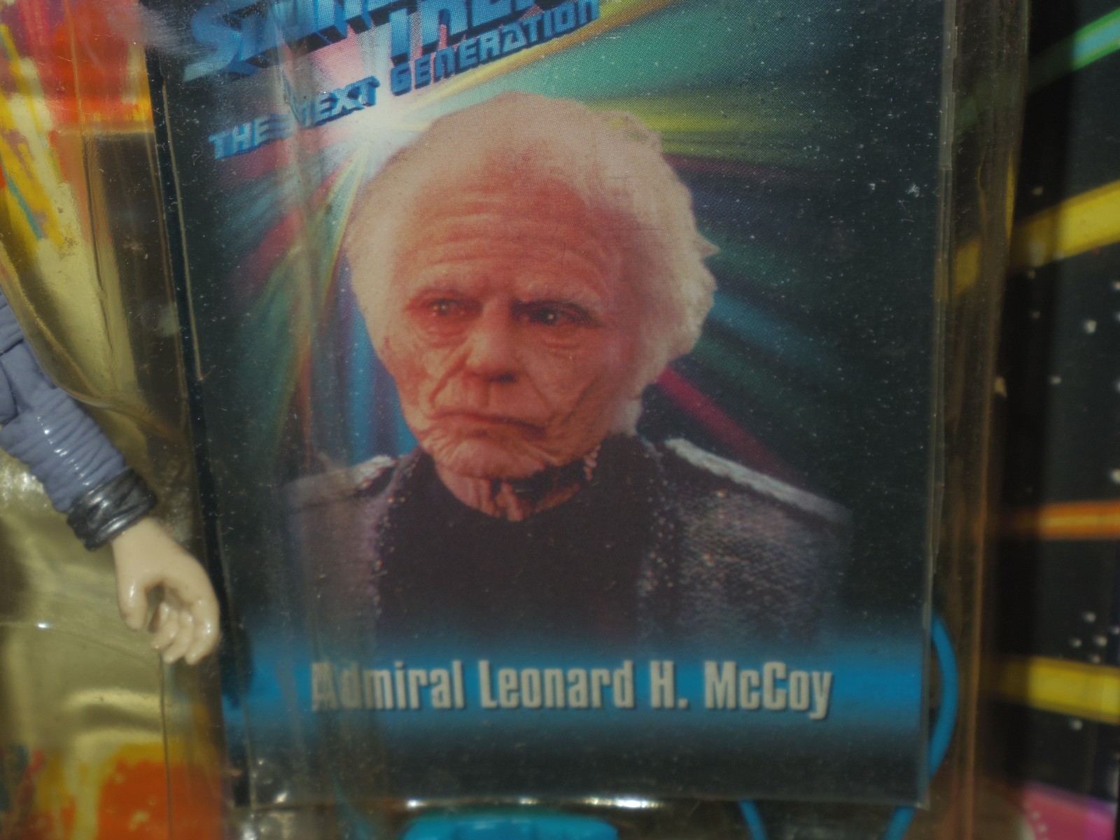 1993 Playmates Star Trek Next Generation Admiral Leonard McCoy Collectible Toy