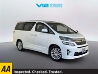 2021 Toyota Vellfire 2.4L Petrol MPV 8 Seats Automatic White MPV PETROL Automati