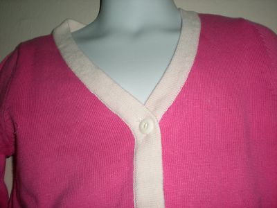 Girl Sonoma Button-Front Long Sleeve Cardigan Size 4 NWT