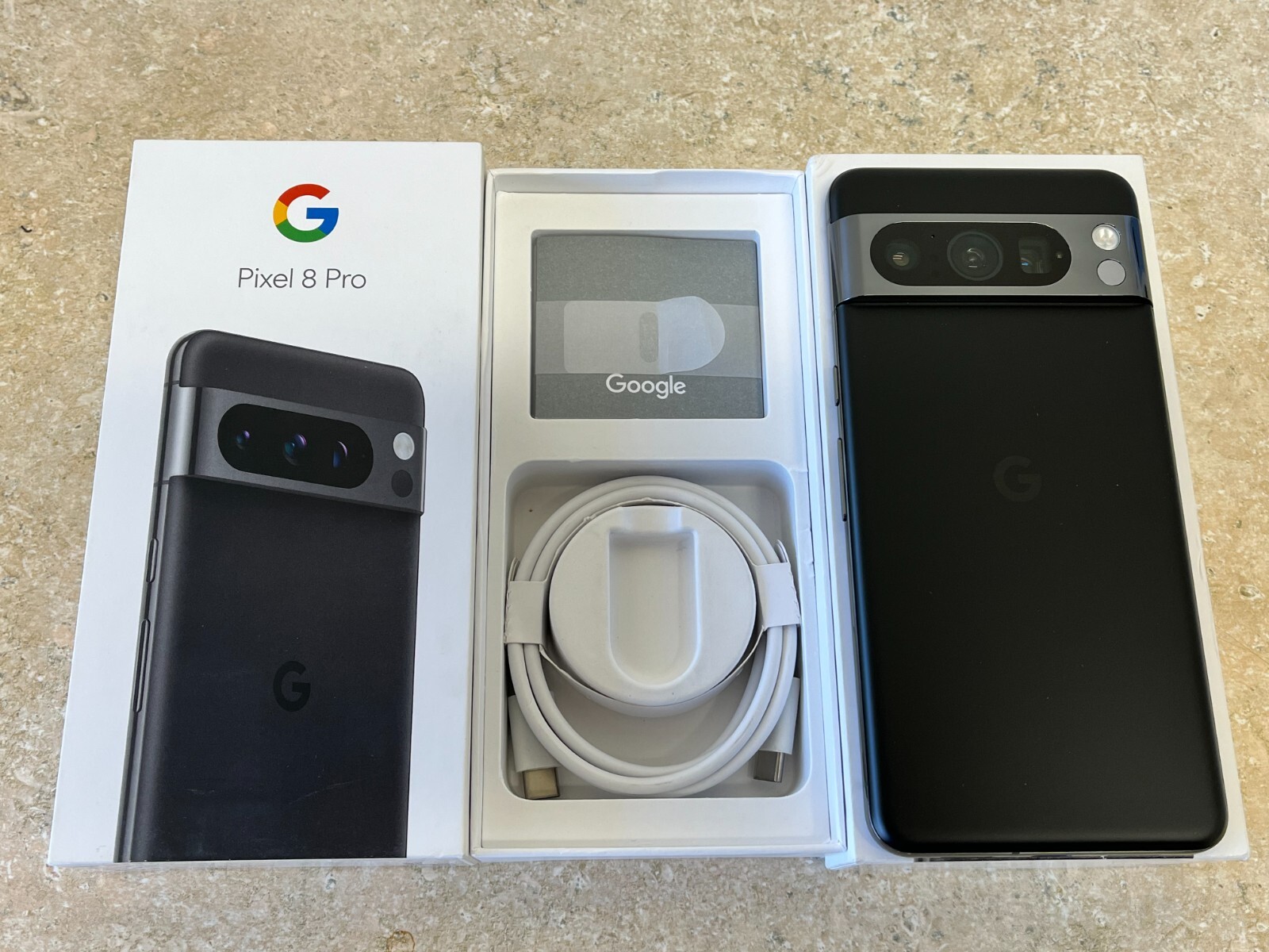 Google Pixel 8 128GB 箱有り Google Pixel 8 128GB Obsidian GZPF0 Y!mobile版SIMフリ 中古