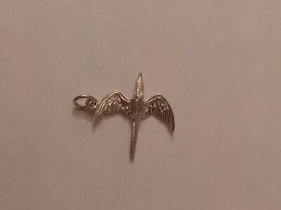 Sterling Silver (925) Charm - Bird of Bermuda - Petrel