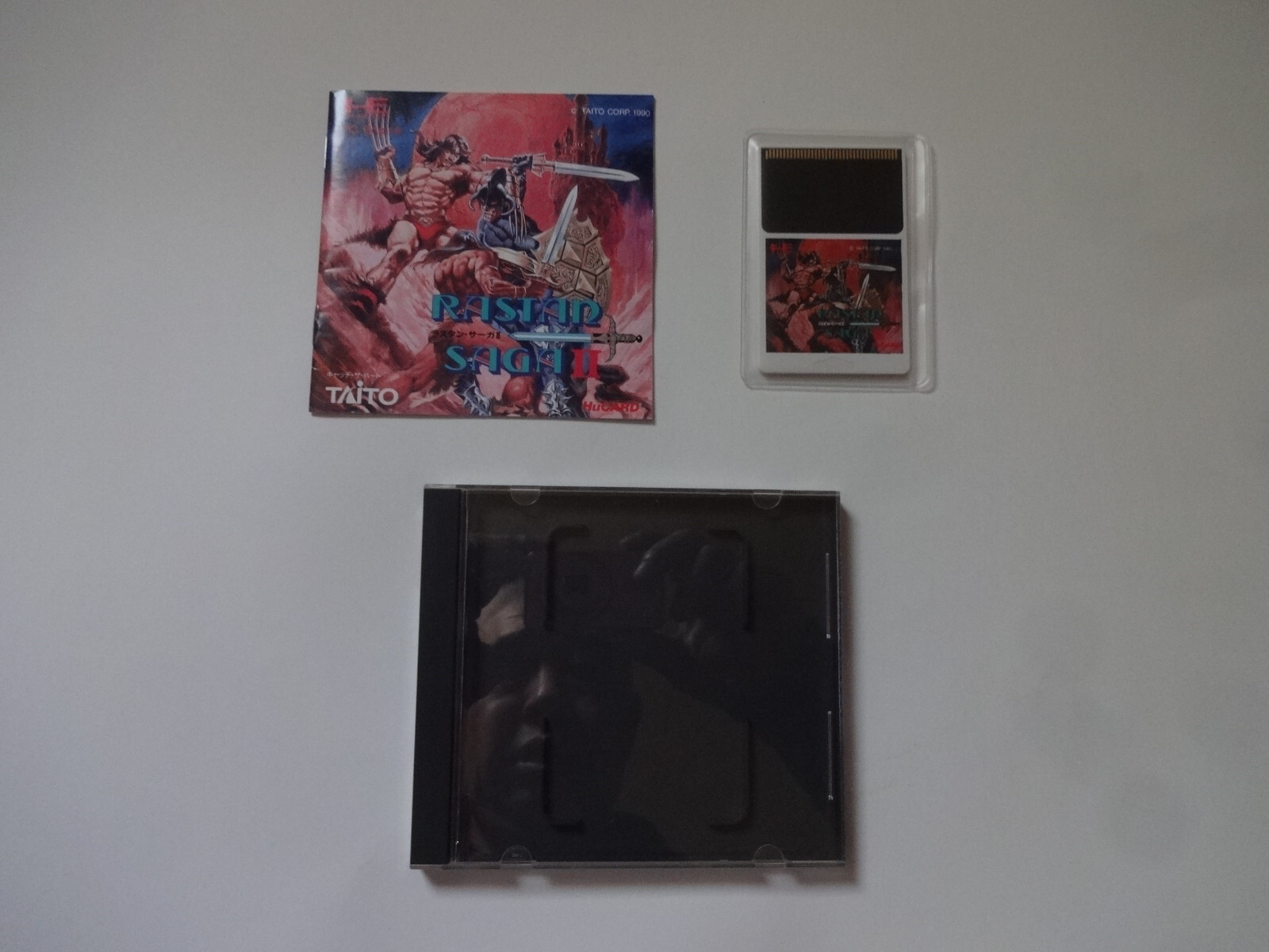RASTAN SAGA II 2 NEC PC-Engine Hu-Card TAITO TP02012 w RASTAN SAGA II 2 NEC PC-Engine Hu-Card TAITO TP02012 w