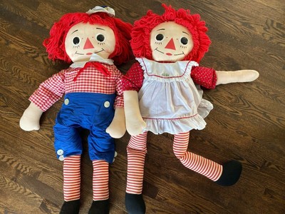 large raggedy ann and andy