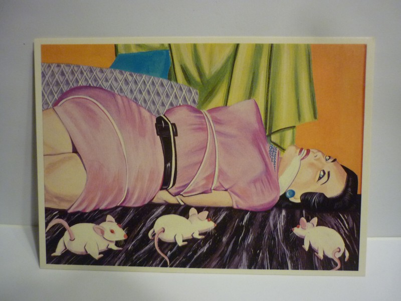 Postcard / Carte Postale / Illustrateur / Blitzo Schwartzo / Kustom Bondage 5