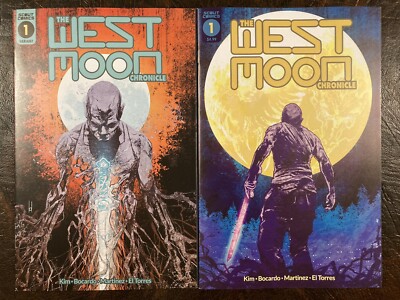 WEST MOON CHRONICLE #1 SET OF 2 KIM BOCARDO WEBSTORE VARIANT SCOUT COMIC BOOK BA